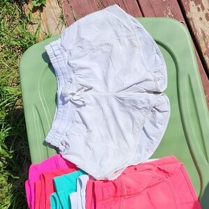 Lululemon size 4 shorts, white